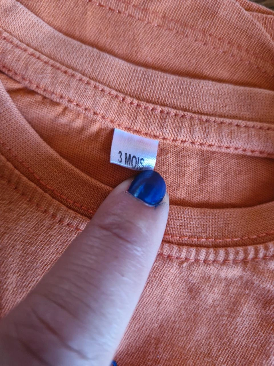 Conjunto de 2 peças para bebê menino - Camiseta de manga curta + Short - Tamanho 3 meses – photo 4